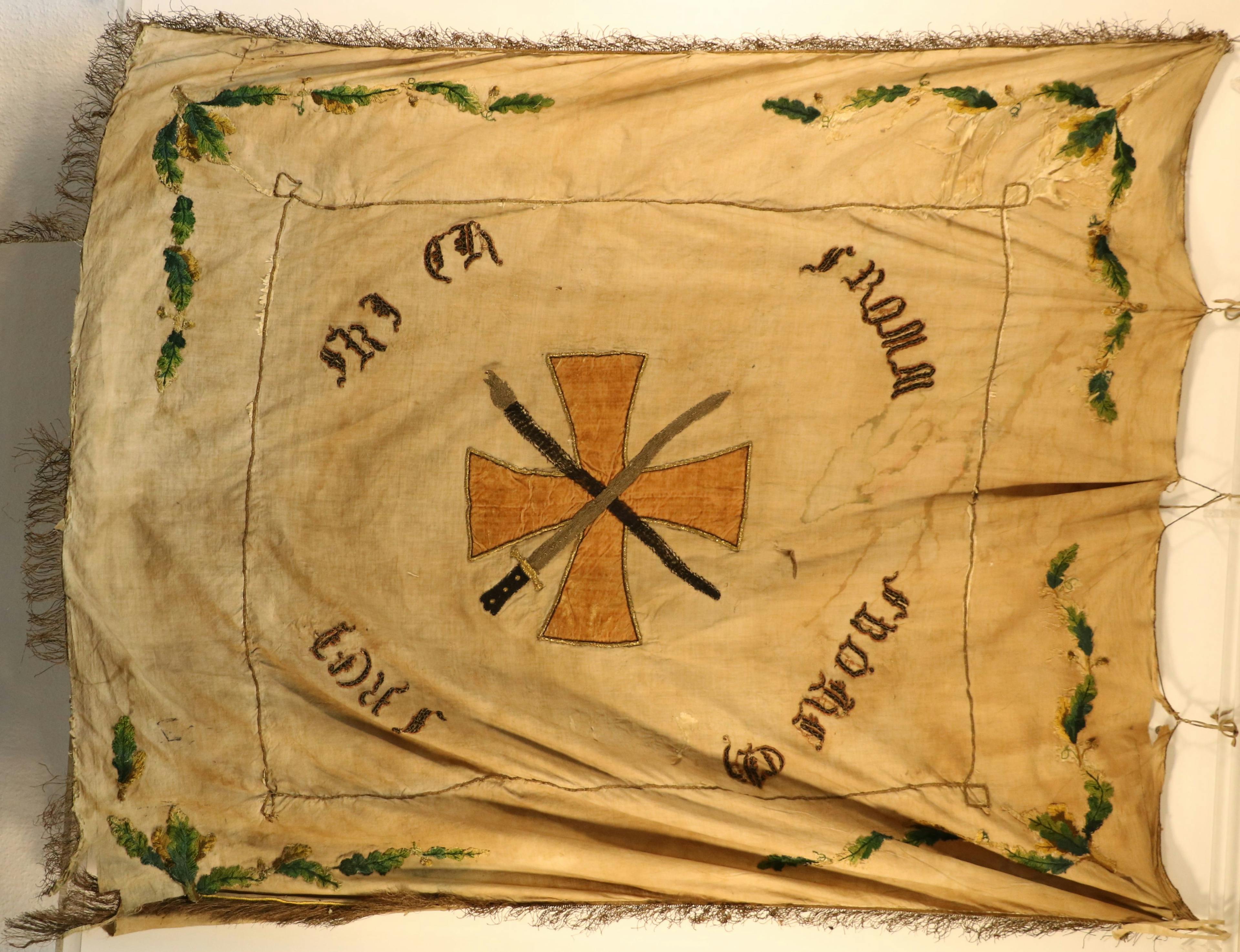 Fahne der TGH von 1848, Rückseite
